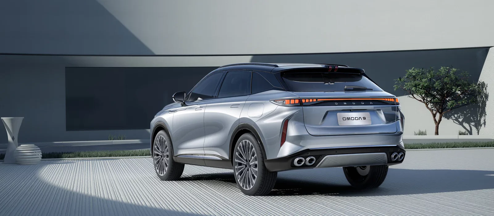 Nog een Chinese SUV: maak kennis met de Omoda 9 PHEV