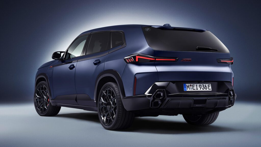 BMW maakt de XM SUV PHEV nog wat exclusiever (2025)