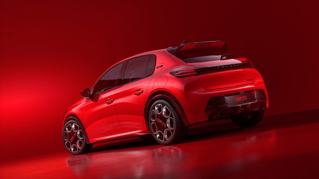 De Peugeot 208 GTi reïncarneert als 280 pk sterke elektrische hot hatch! (2025)