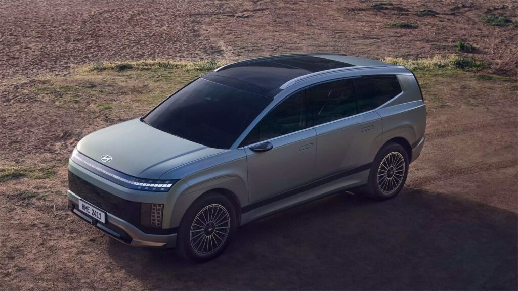 Hyundai plakt een forse prijs op de kolossale IONIQ 9 SUV EV (2025)