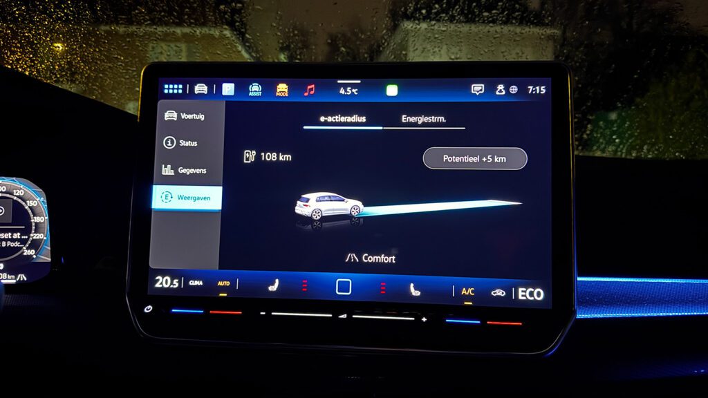 Test VW Volkswagen Golf eHybrid PHEV 204 pk DSG facelift 8.5 (2025)