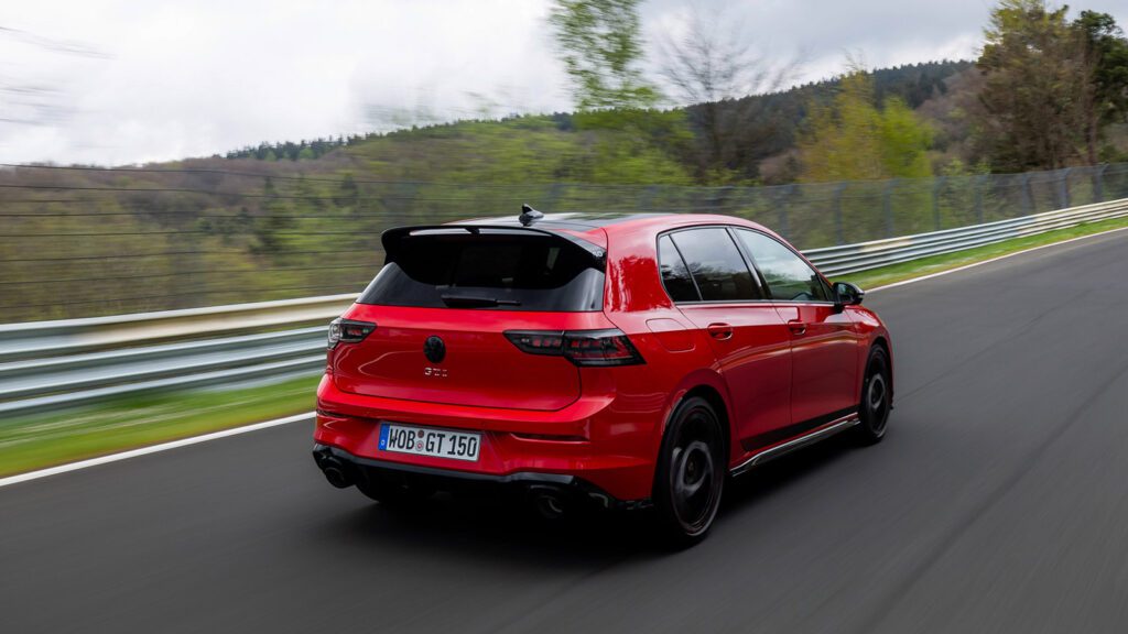 VW Volkswagen Golf GTI Edition 50 325 pk hot hatch Nürburgring (2025)