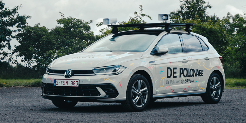 Volkswagen eert jarige Polo met een feestelijke polonaise!