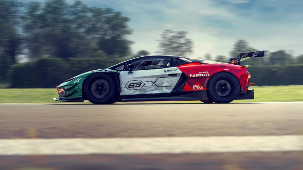 Lamborghini Temerario GT3 autosport 550 pk V8 (2025)