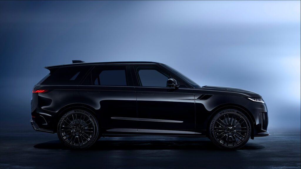 Range Rover Sport SV Black zwart SUV V8 635 pk (2025)
