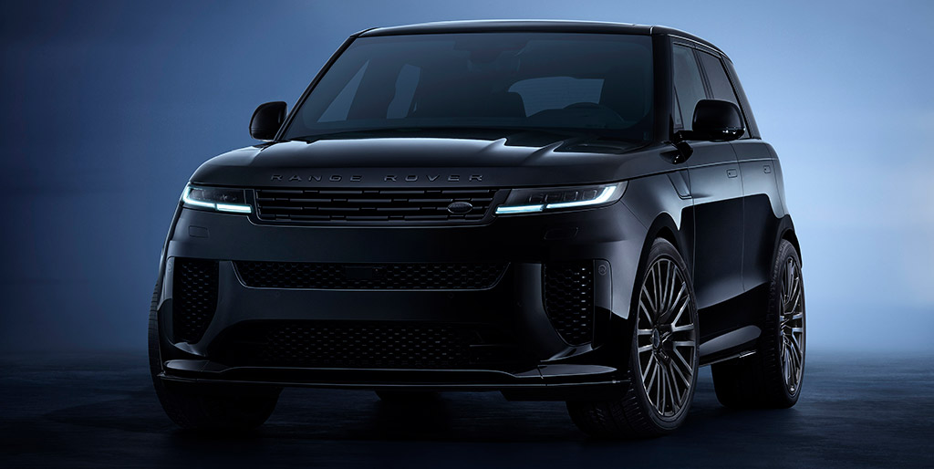 Range Rover Sport SV Black durft geen kleur te bekennen