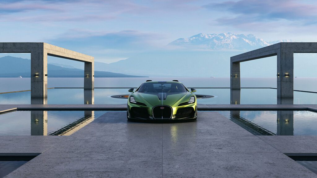 Bugatti Brouillard W16 hypercar 1.600 pk Solitaire (2025)