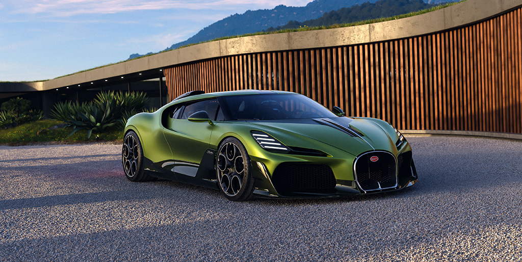 De Bugatti Brouillard is uniek en 1.600 pk sterk