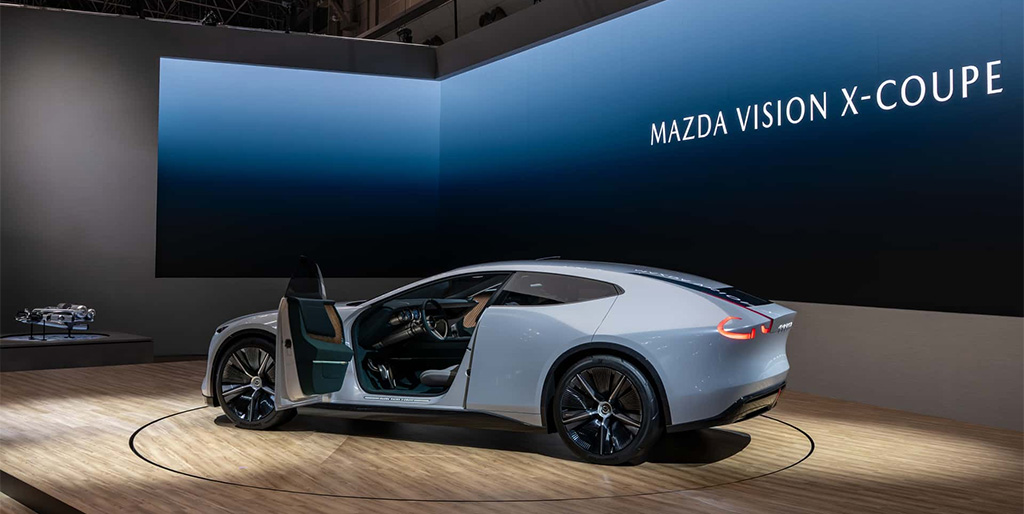 Mazda Vision X-Coupe is sexy toekomstmuziek!