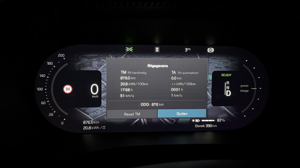 Test Volvo EC40 SUV EV 252 pk MY26 (2025)