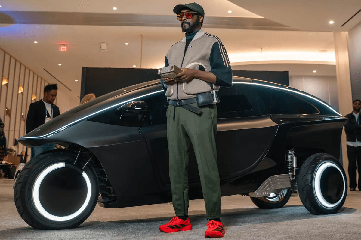 Will.i.am wil de elektrische 3-wieler nieuw leven inblazen: hier is de TRINITY concept