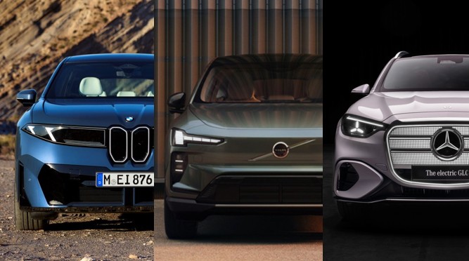 De clash kan beginnen: we vergelijken de BMW iX3 vs Mercedes GLC EQ vs Volvo EX60. Wie zit in de beste papieren?