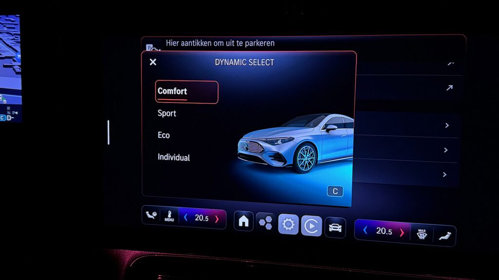 Test Mercedes CLA250+ met EQ technologie EV CLA coupe 272 pk RWD C178 (2026)