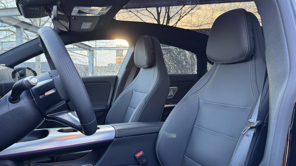 Test Mercedes CLA250+ met EQ technologie EV CLA coupe 272 pk RWD C178 (2026)