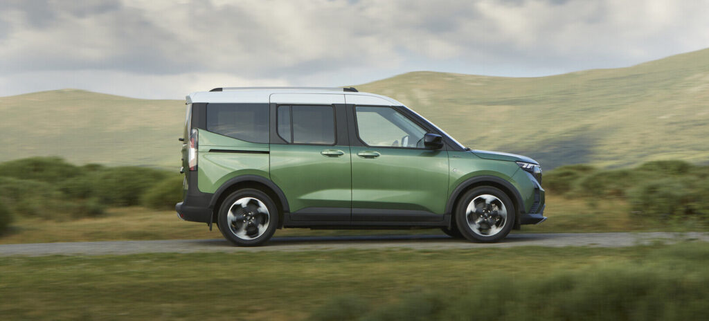 Ford E-Tourneo Courier biedt nu meer dan 300 km actieradius