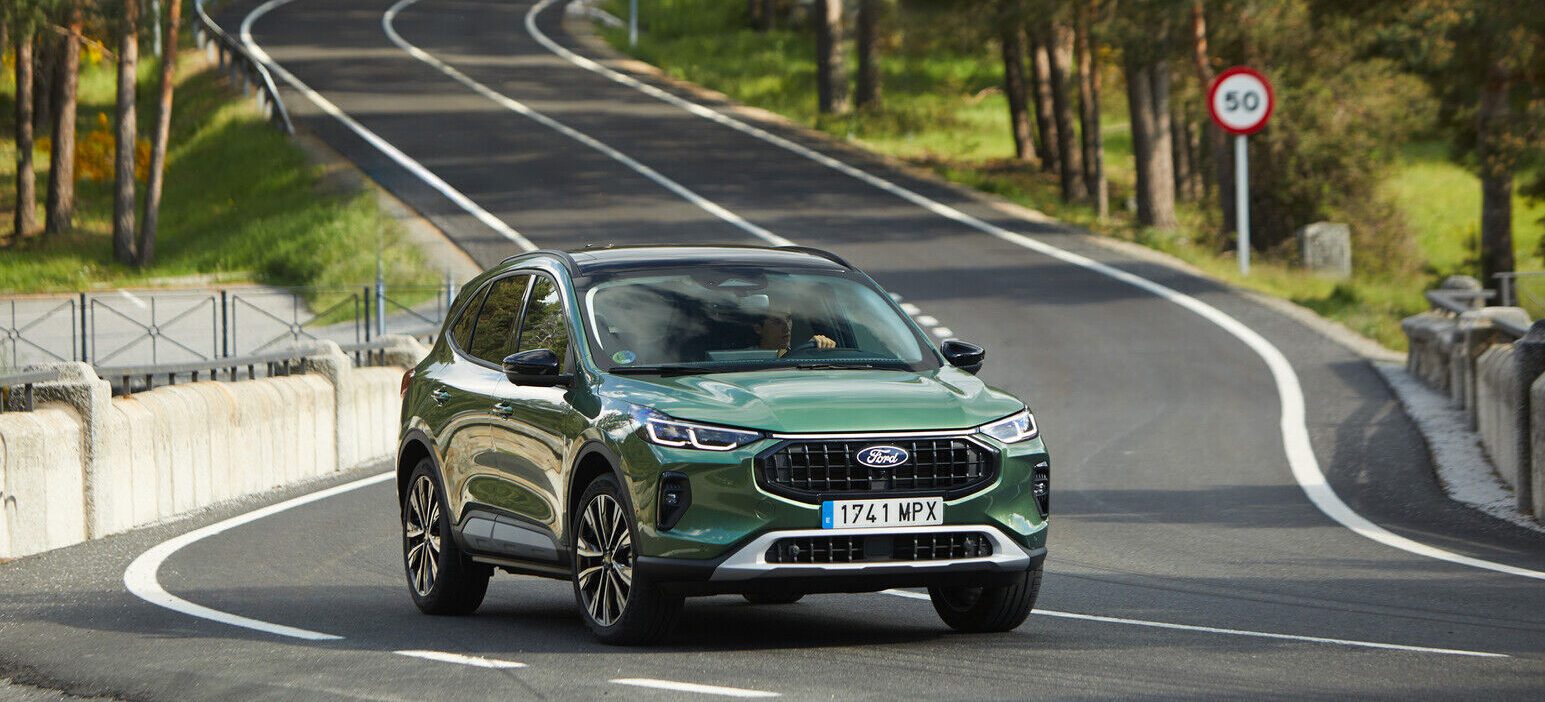 Met de Ford Kuga kan je nu ook zonder handen rijden
