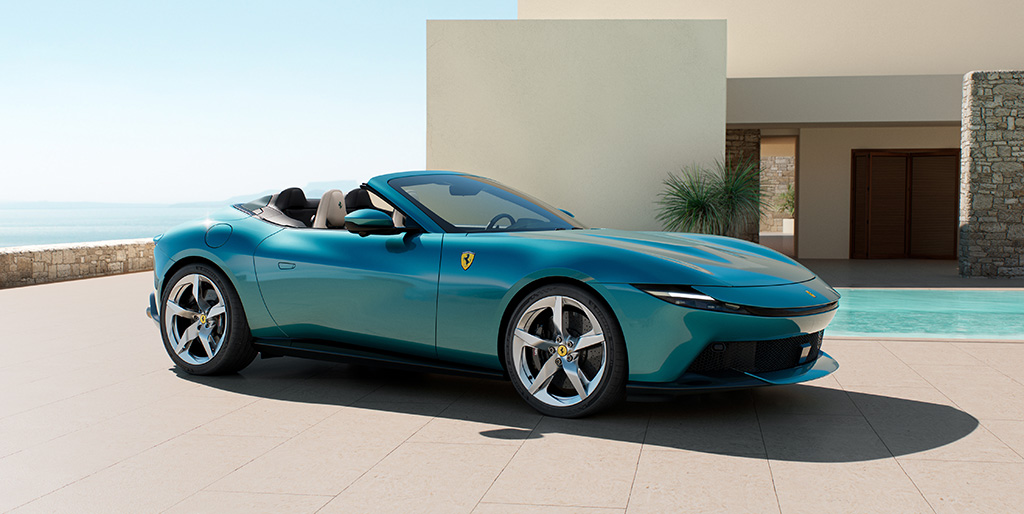 Ferrari Amalfi Spider doet ons dromen over zon, zee en strand