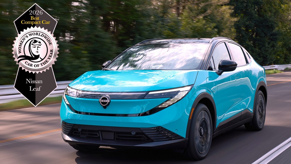 Nissan Leaf wint Women’s Worldwide Car of the Year 2026