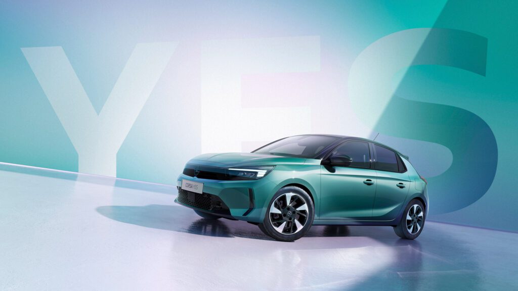 Zeg jij JA tegen een eucalyptus groene Opel Corsa YES special edition?