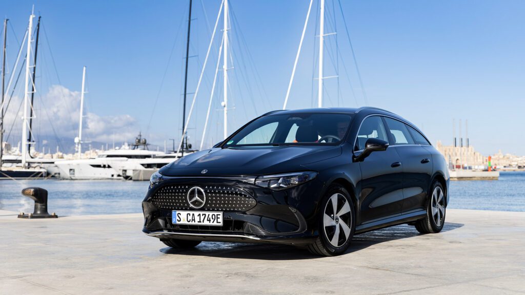 Test Mercedes CLA Shooting Brake Electric EQ X174 EV (2026)