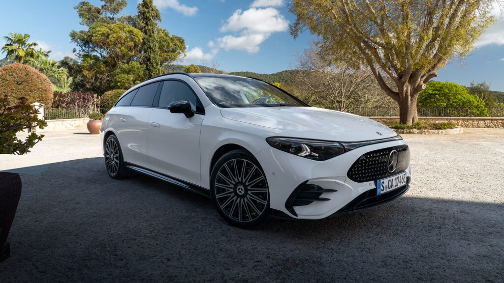 Test Mercedes CLA Shooting Brake Electric EQ X174 EV (2026)