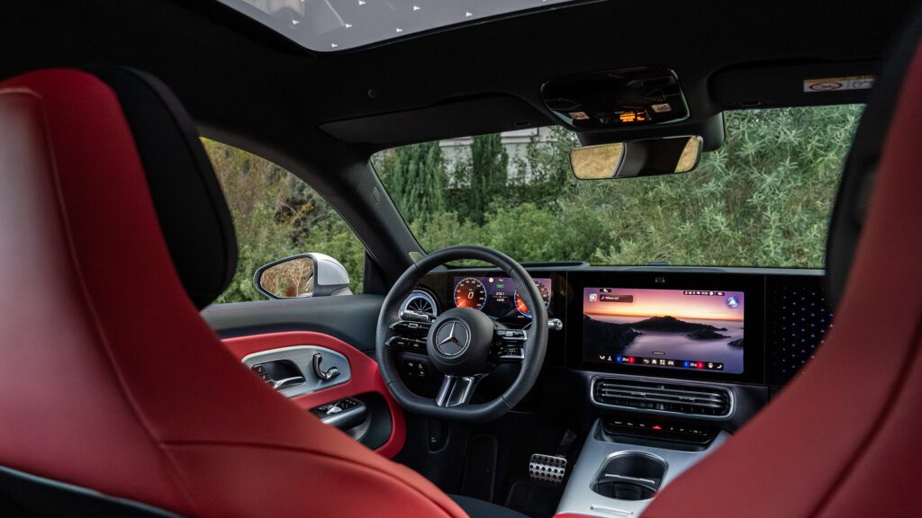 Test Mercedes CLA Shooting Brake Electric EQ X174 EV (2026)