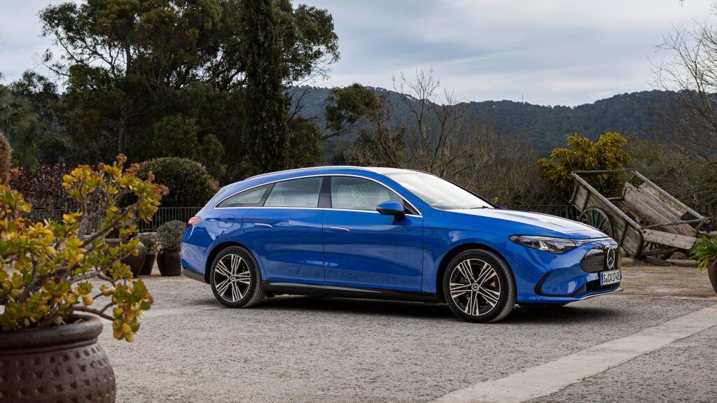 Test Mercedes CLA Shooting Brake Electric EQ X174 EV (2026)