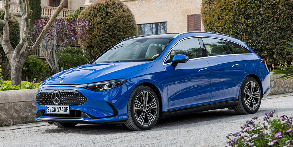 Test Mercedes CLA Shooting Brake Electric EQ X174 EV (2026)