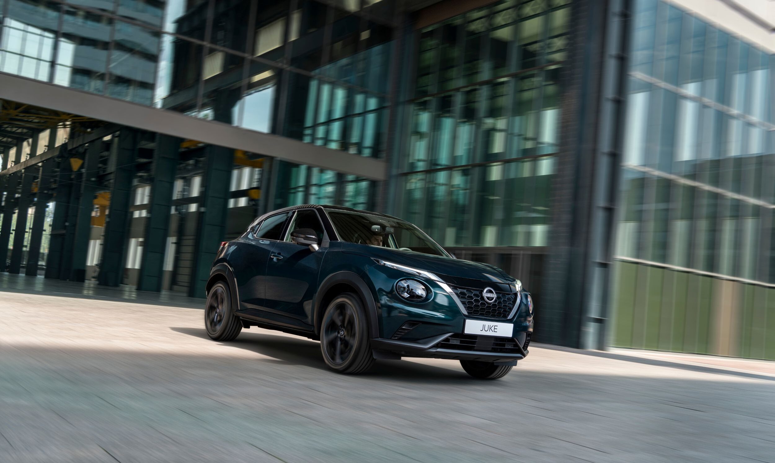 Nissan Juke Pulse met extra versieringen en nog wat meer luxe