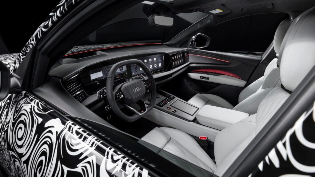 Teaser Audi Q9 SUV interieur (2026)