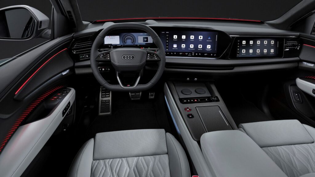 Teaser Audi Q9 SUV interieur (2026)