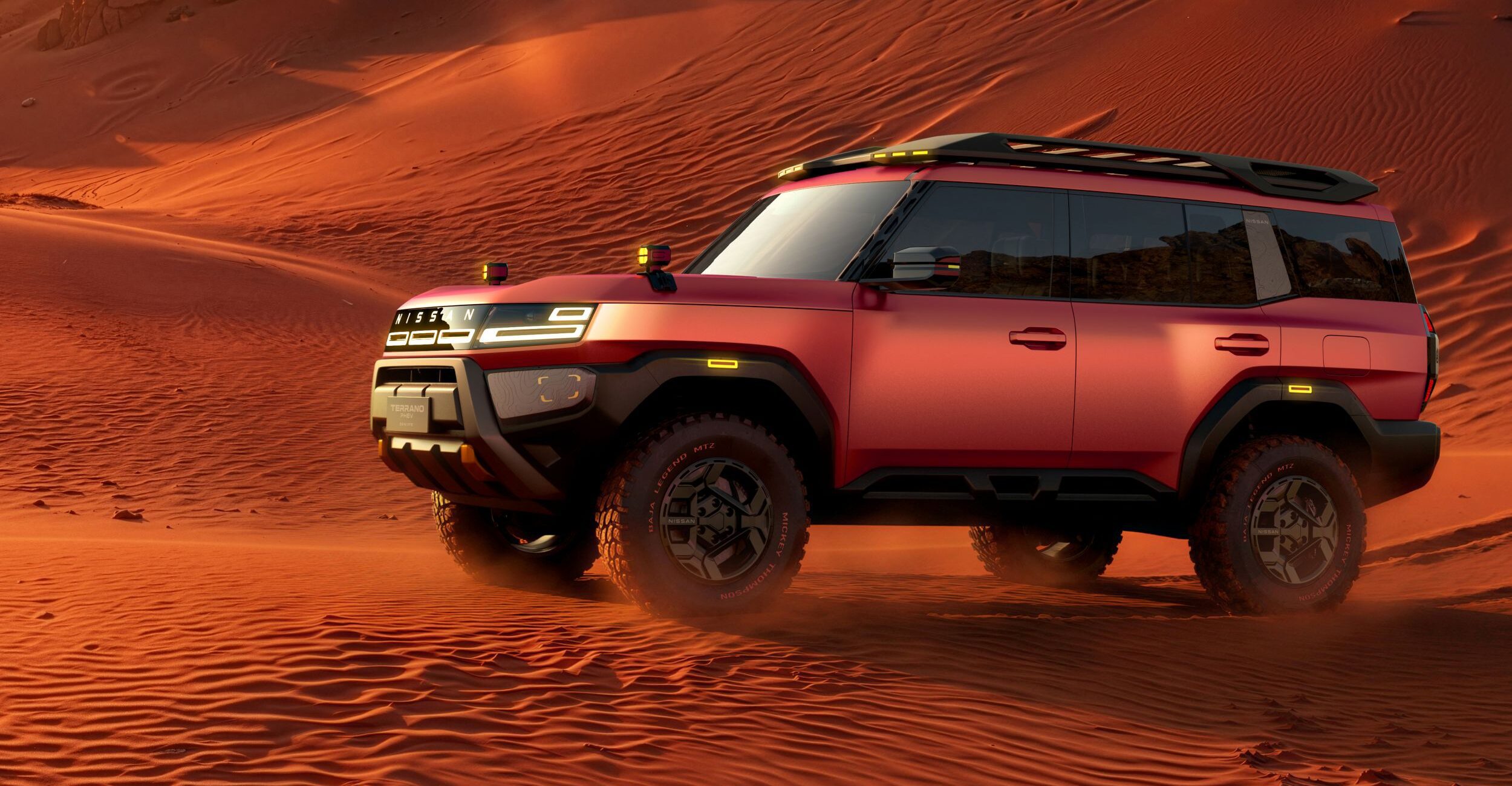 Nissan Terrano PHEV Concept is voorbode van heel stoere terreinwagen