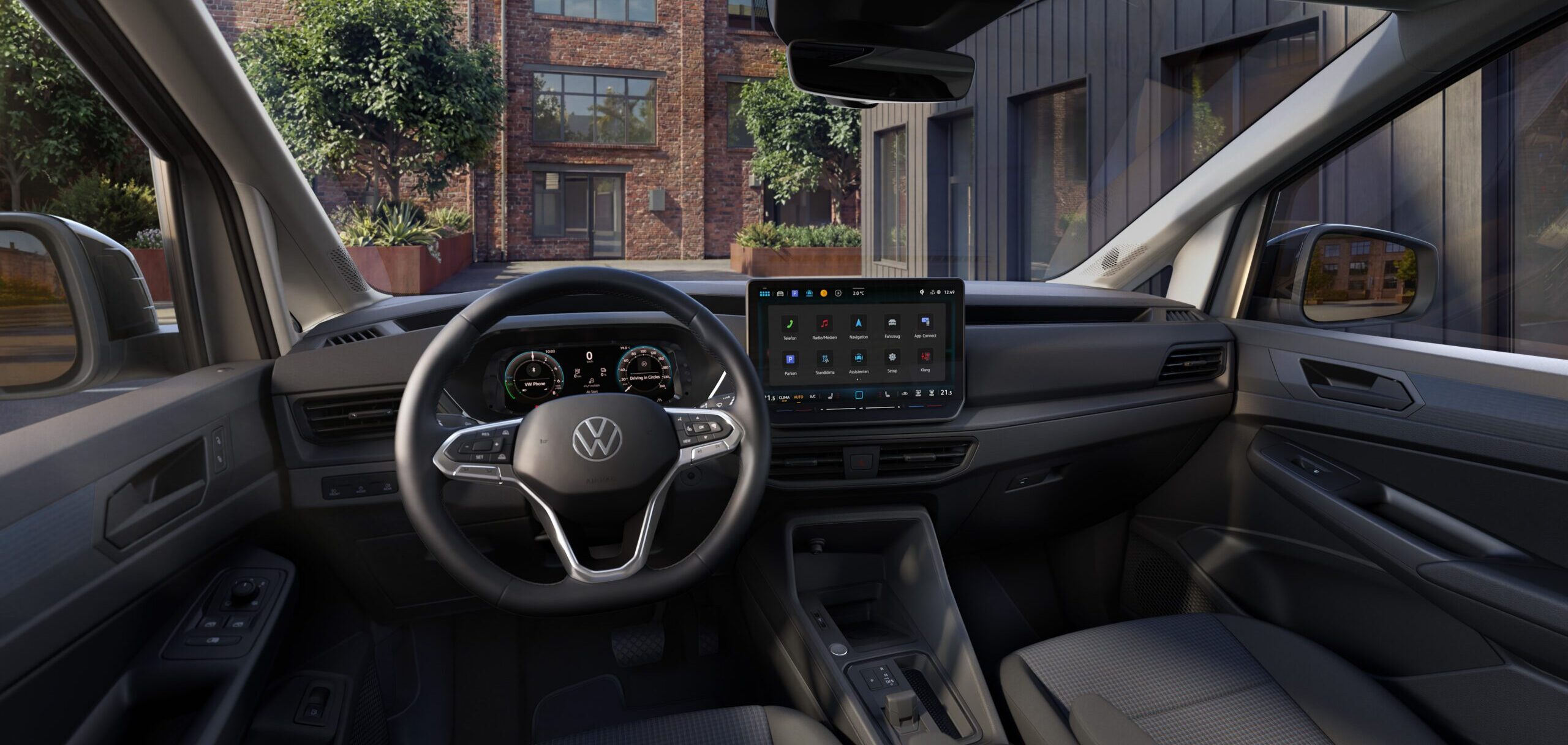 Volkswagen toont nu ook interieur van opgewaardeerde Caddy