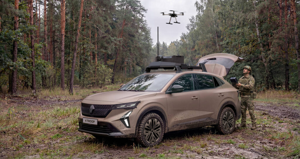 Met Renault naar de oorlog: 4TROOP en Renault denken aan militaire voertuigen