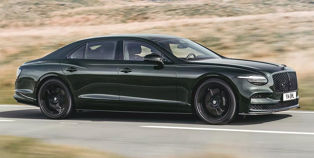 Fors meer vermogen en nieuwe koplampen voor de vernieuwde Bentley Flying Spur