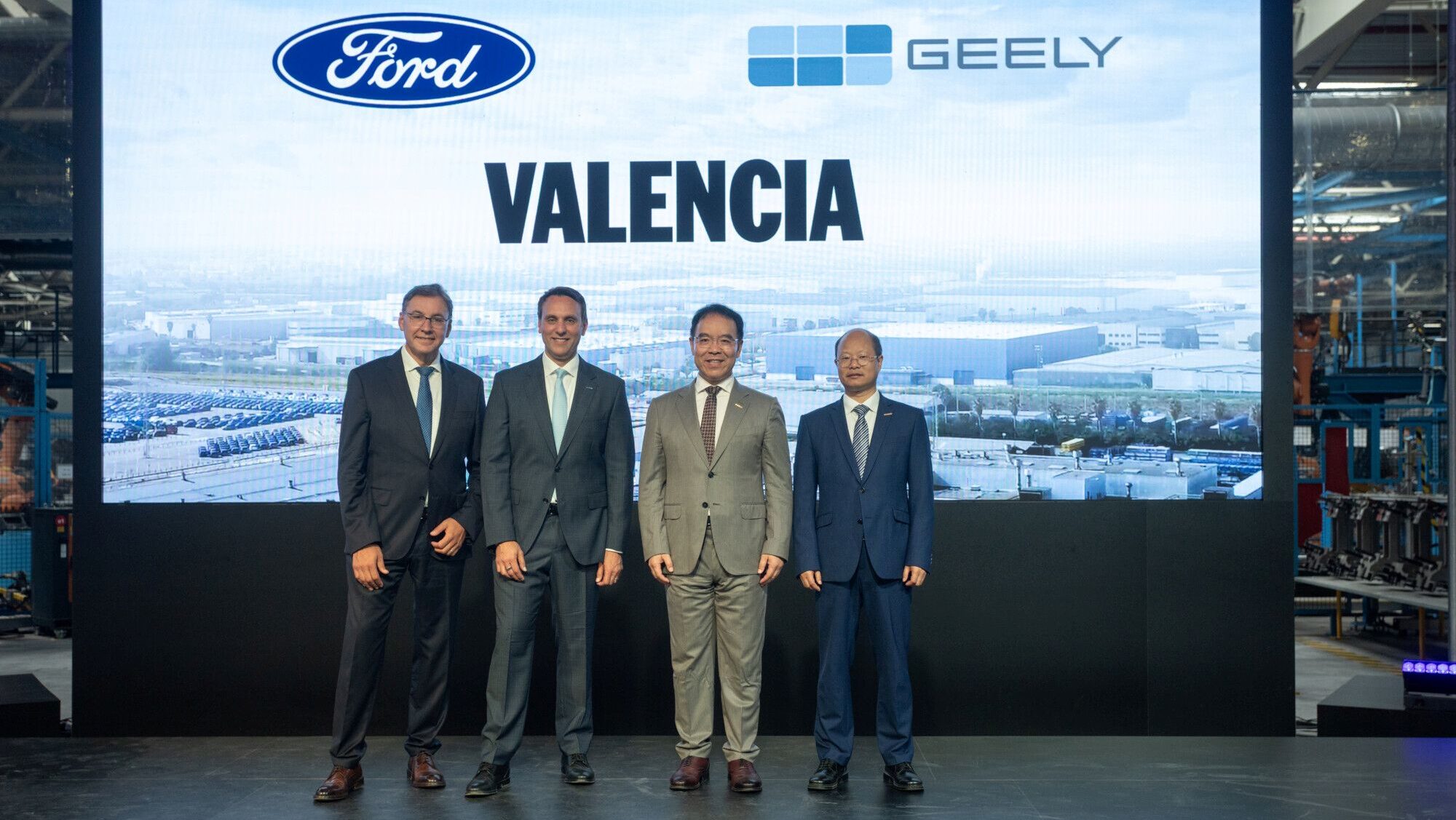Nieuwe joint venture, Ford en Geely gaan samen auto’s bouwen in Spanje