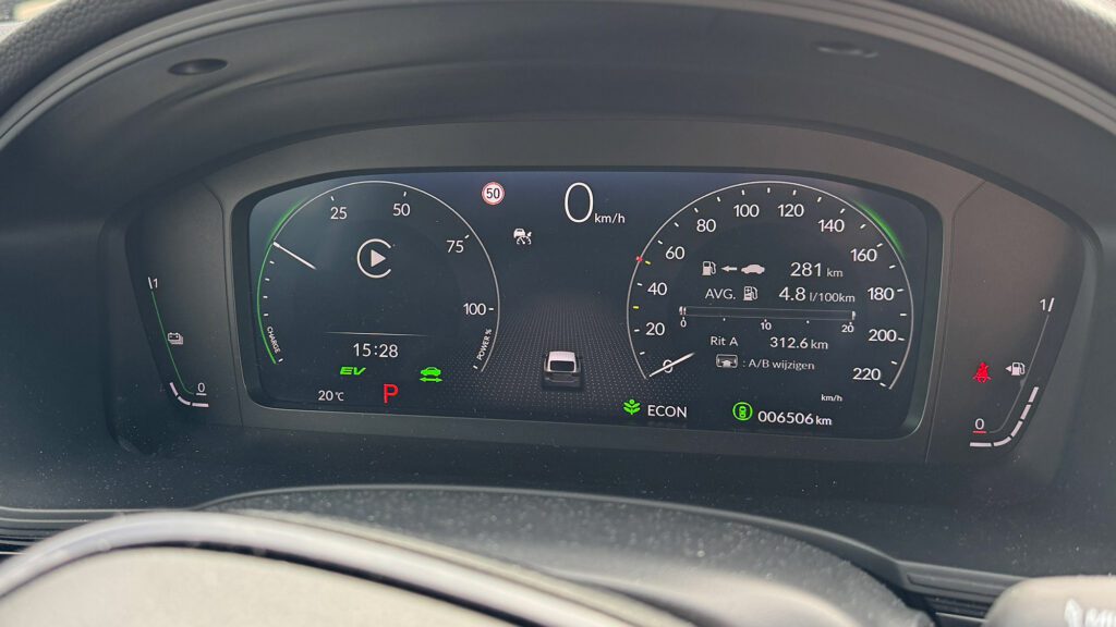 Test Honda Civic eHEV MMC e:HEV Full Hybrid HEV 184 pk (2026)