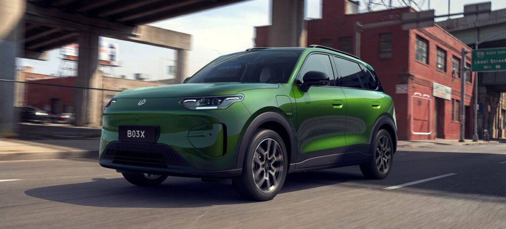 Leapmotor B03X, we kennen al de (scherpe) prijzen