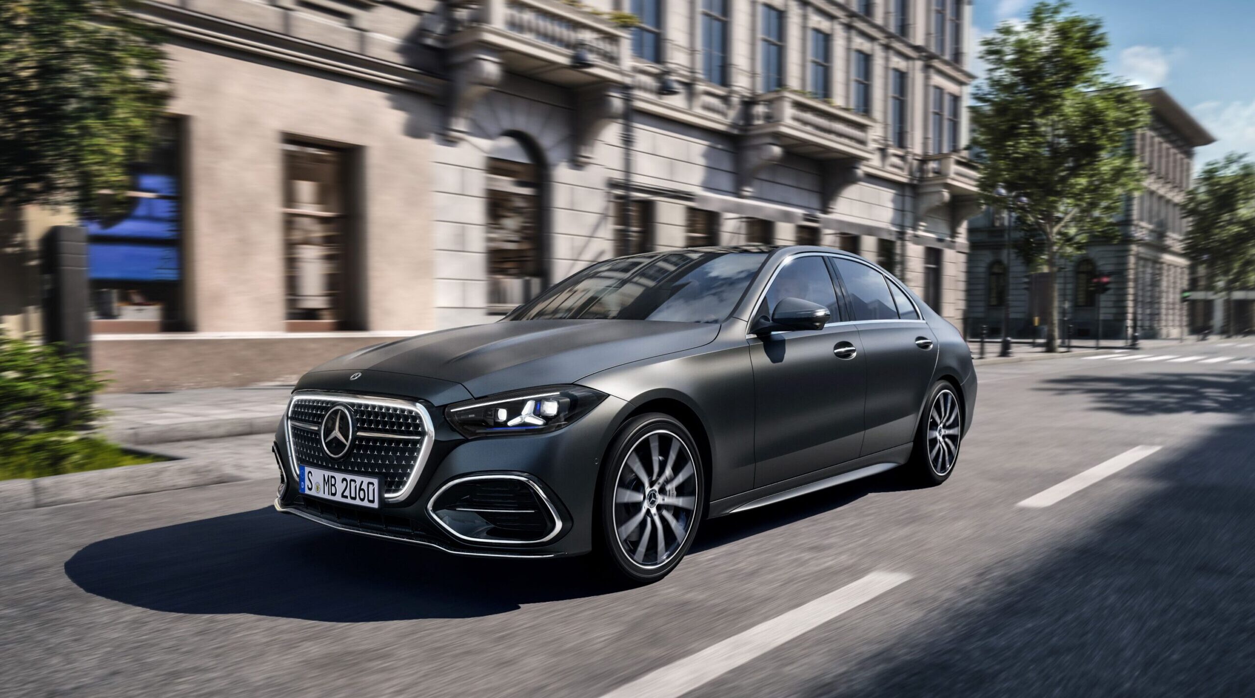 Mercedes C-Klasse met thermische aandrijving krijgt grondige update