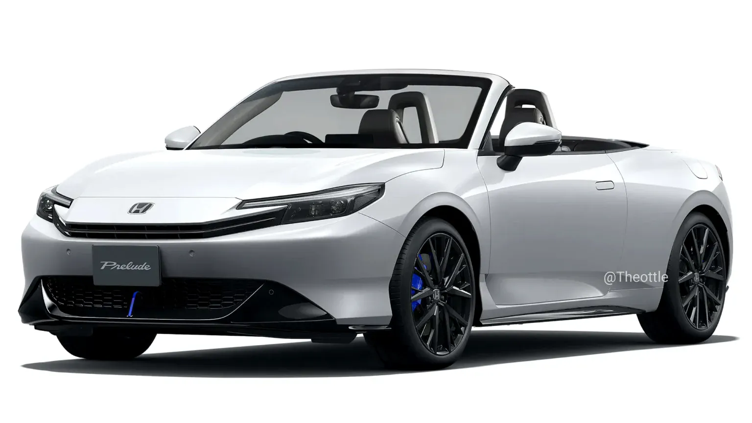 En waarom geen Honda Prelude Cabrio? Deze knappe renders tonen wat Honda voorlopig niet durft