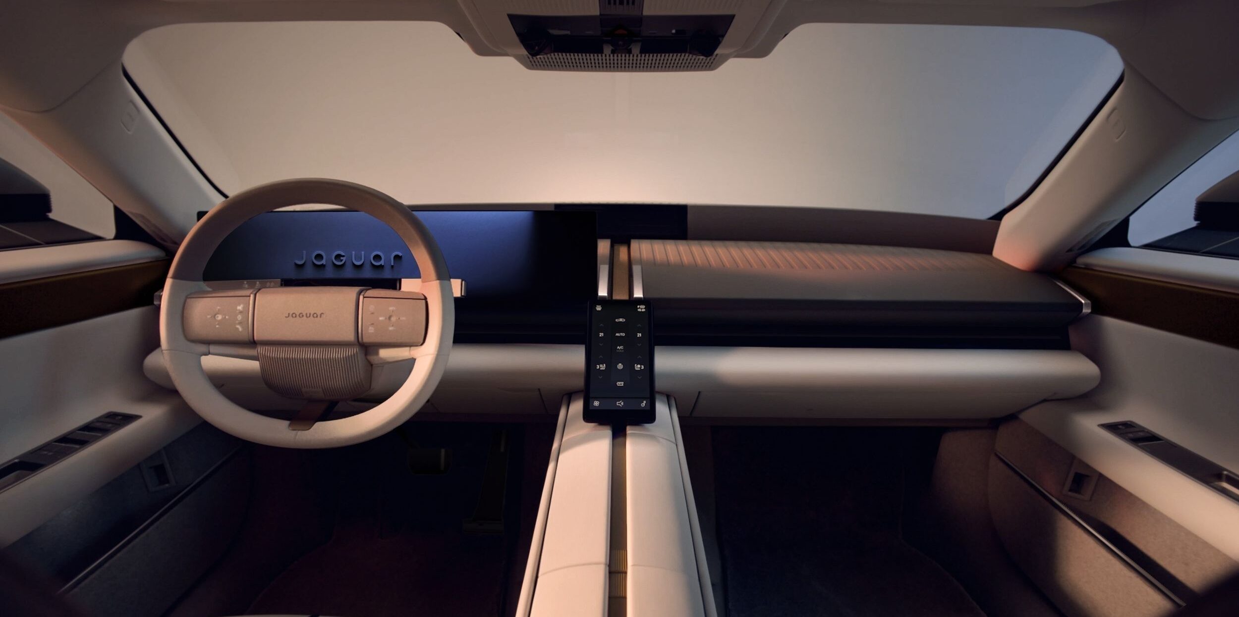 Jaguar laat ons al het interieur van zijn elektrische én behoorlijk revolutionaire Type 01 zien