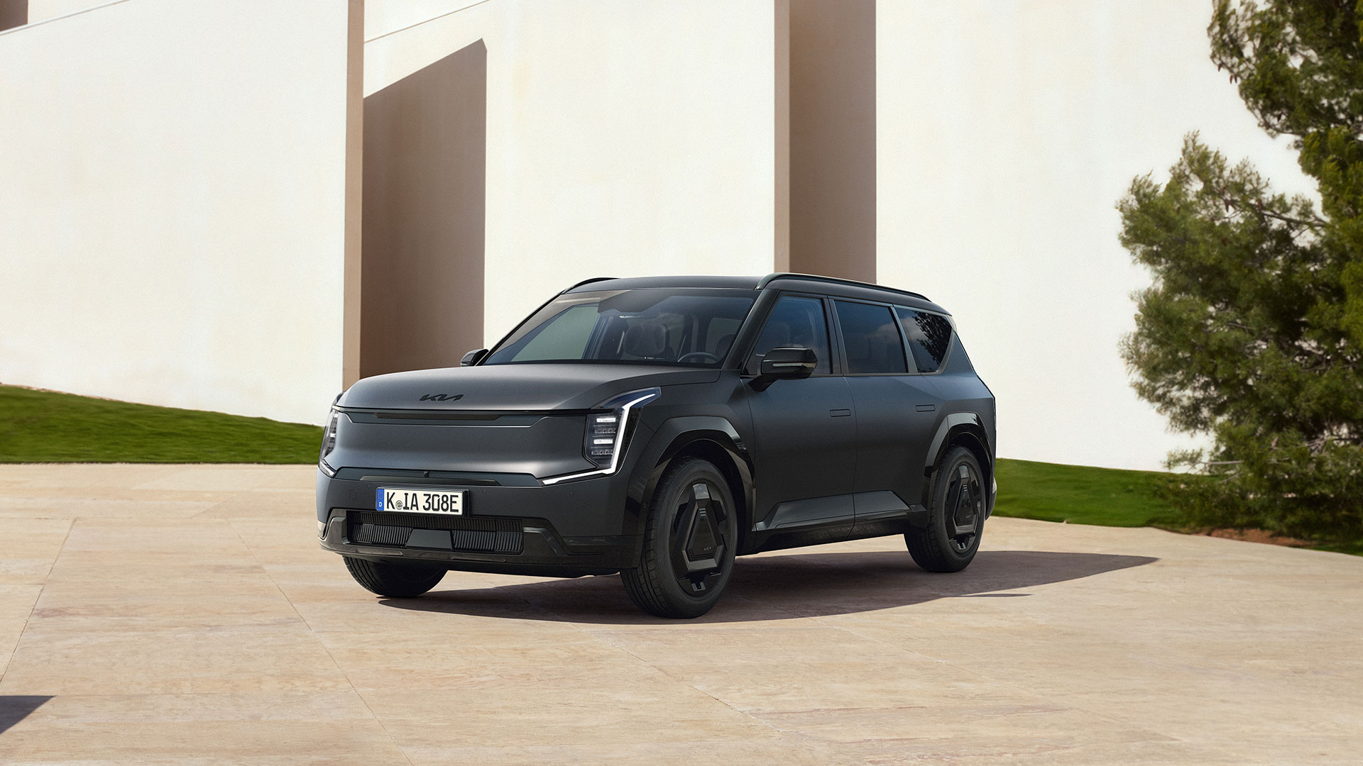 Kia EV9 Black Edition: meer koppel en zwarte accenten voor elektrische 7-zitter