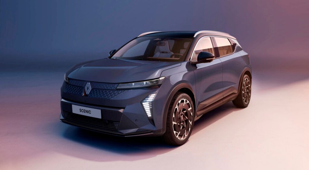 Betere elektrische prestaties, meer comfort en extra connectiviteit voor Renault Scénic E-Tech